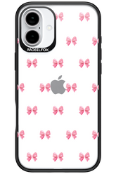 Pinky Bow - Apple iPhone 16 Plus