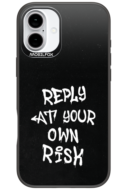 Risk Black - Apple iPhone 16 Plus