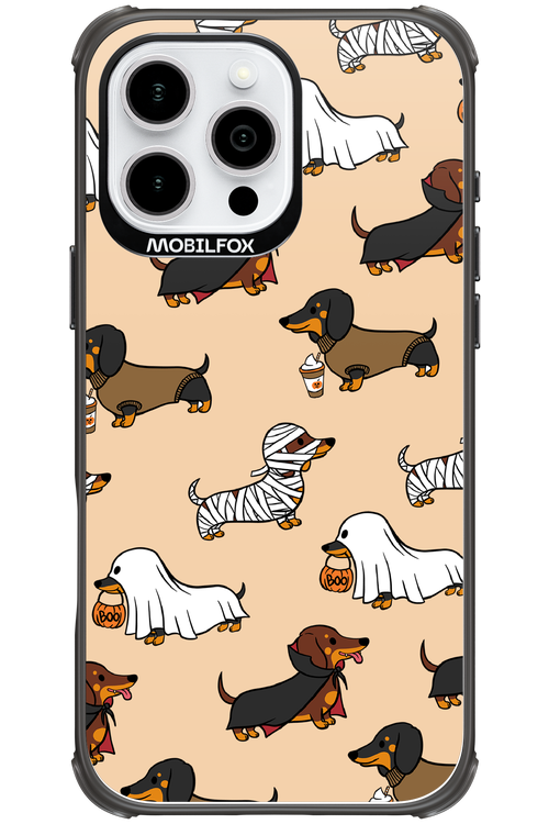 Scary Dachshund - Apple iPhone 16 Pro Max