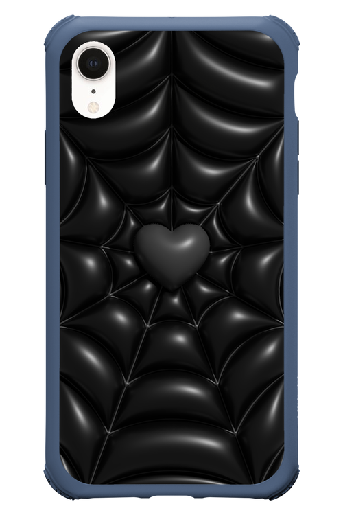 Black Spider Heart - Apple iPhone XR