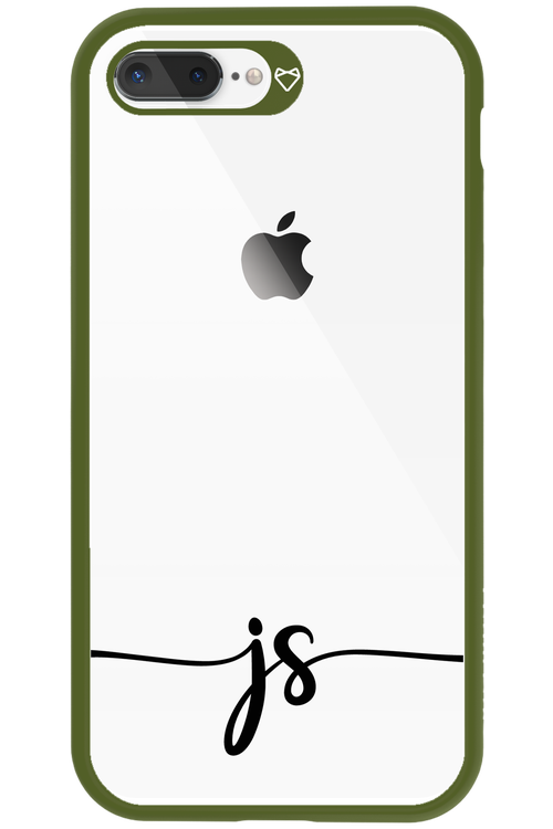 JS Monogram - Apple iPhone 8 Plus