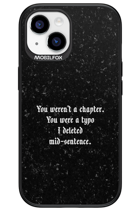A Typo - Apple iPhone 15