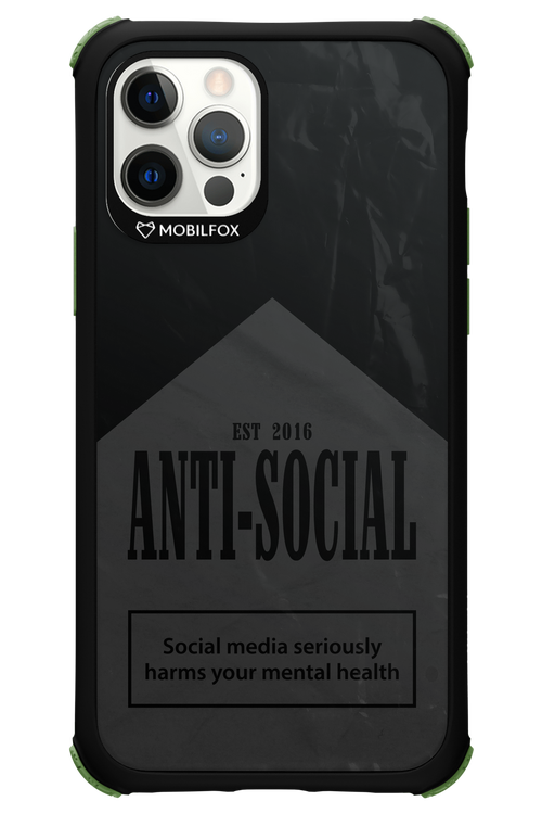 ANTI-SOCIAL (BLVCK) 2.0 - Apple iPhone 12 Pro