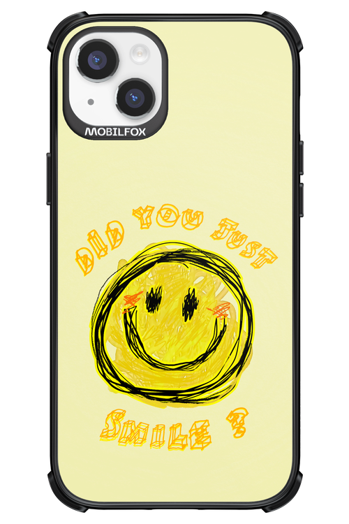 Crayon Smiley - Apple iPhone 14 Plus