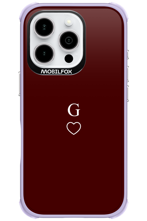 G Burgundia 2.0 - Apple iPhone 16 Pro