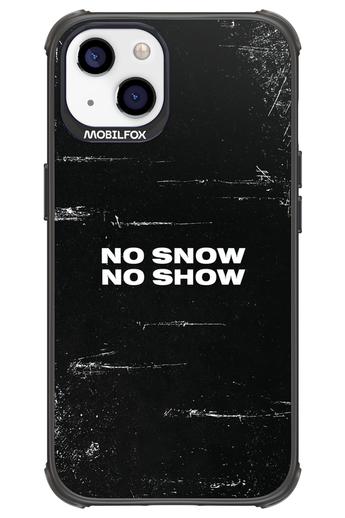No snow, no show - Apple iPhone 13