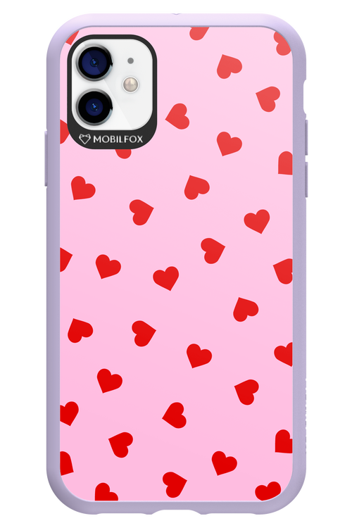 Sprinkle Heart Pink - Apple iPhone 11