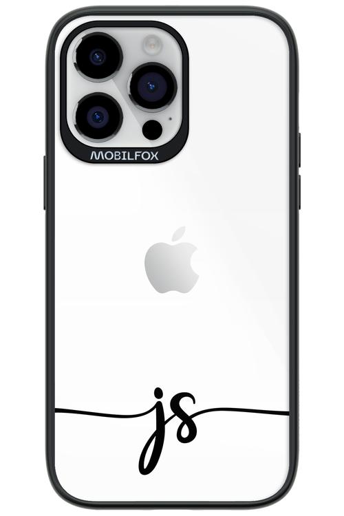 JS Monogram - Apple iPhone 14 Pro Max