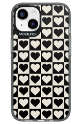 Checkered Heart - Apple iPhone 14