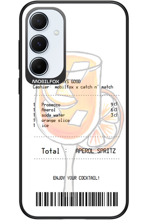aperol spritz cocktail - Samsung Galaxy A55