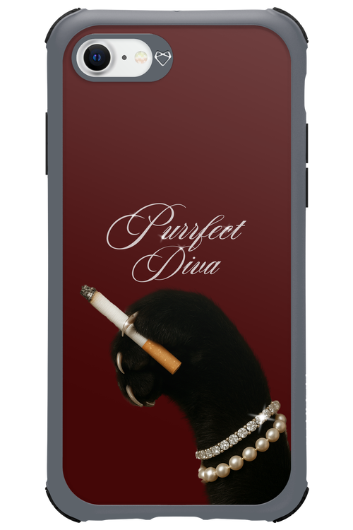 Purrfect Diva - Apple iPhone SE 2020