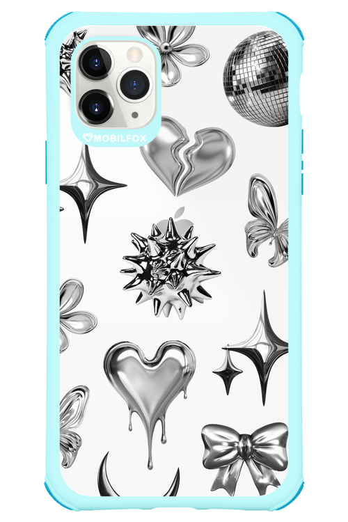 Silver Zone Transparent - Apple iPhone 11 Pro Max