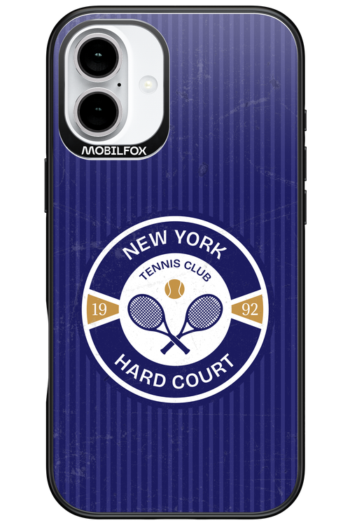 New York Hard Court Club 2.0 - Apple iPhone 16 Plus