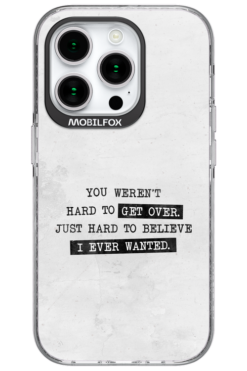 Hard to Believe - Apple iPhone 15 Pro