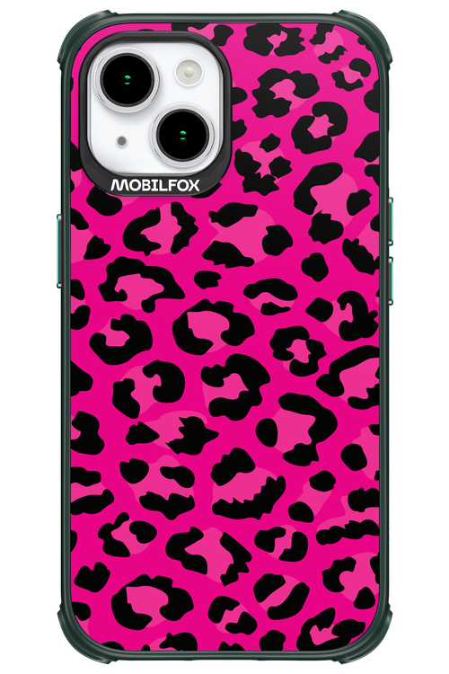 Fuchsia Leopard - Apple iPhone 15