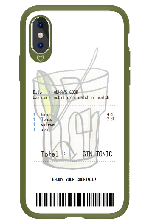 gin tonic - Apple iPhone X