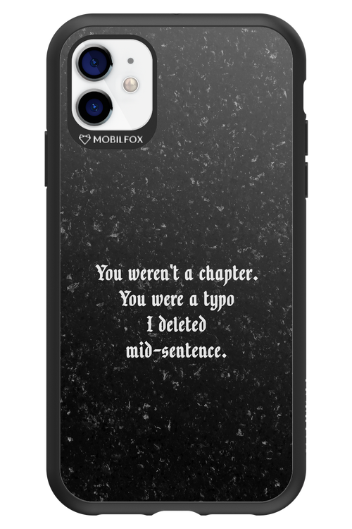 A Typo - Apple iPhone 11