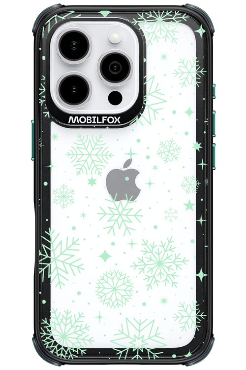 Tiffany's Snowflakes - Apple iPhone 16 Pro