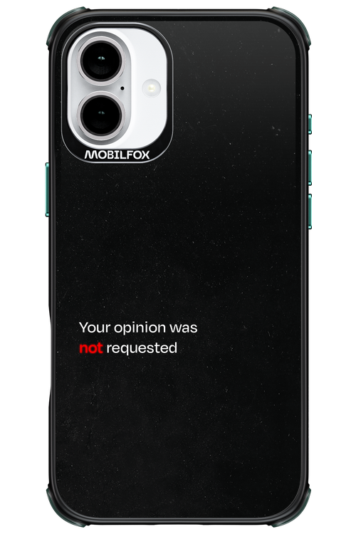 Not Requested 2.0 - Apple iPhone 16 Plus