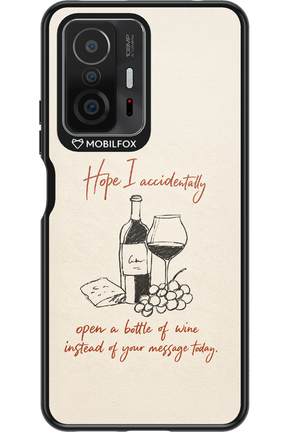Bottle of wine 2.0 - Xiaomi Mi 11T Pro