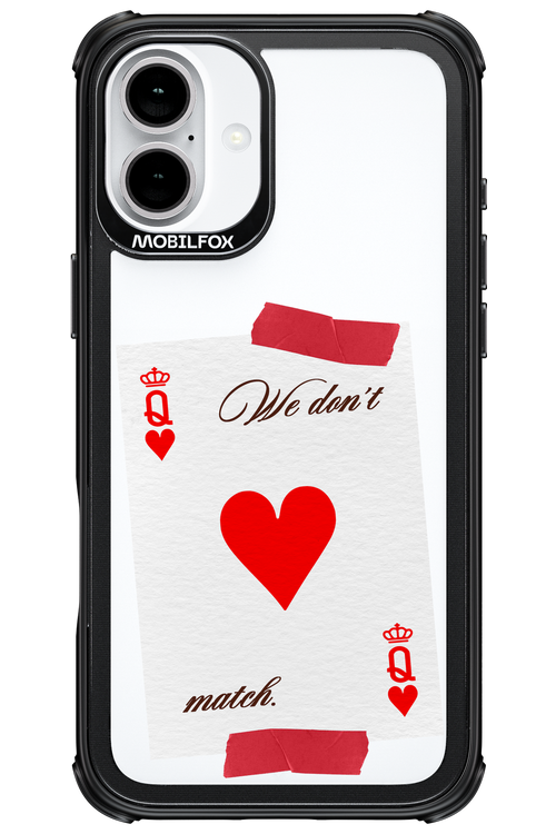 Match Transparent 2.0 - Apple iPhone 16 Plus