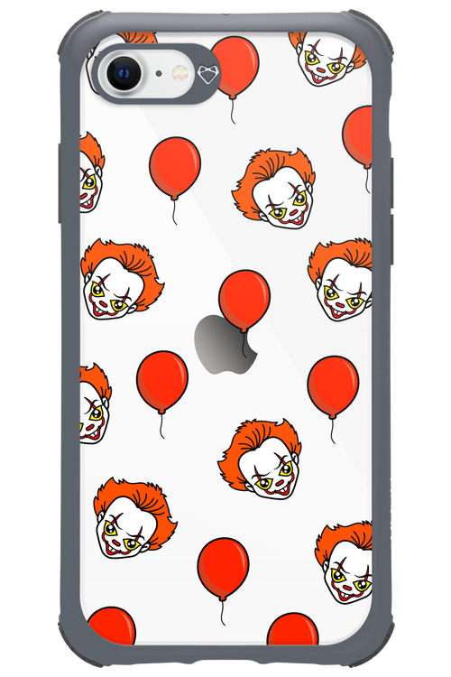 Mystery Clown (Transparent) - Apple iPhone SE 2020