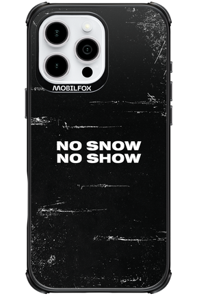 No snow, no show - Apple iPhone 16 Pro Max