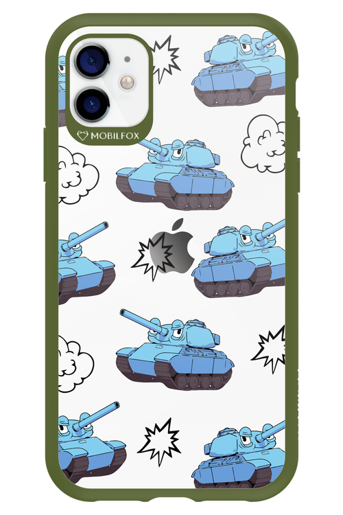 Tank Guy Transparent - Apple iPhone 11