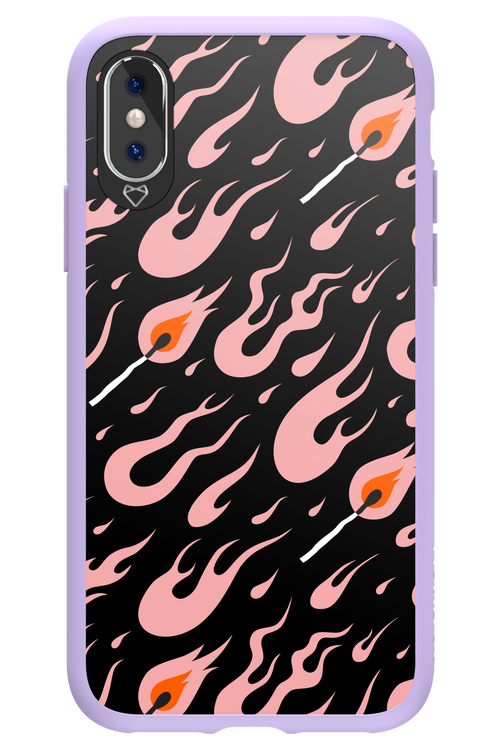 Hot Flames - Apple iPhone X