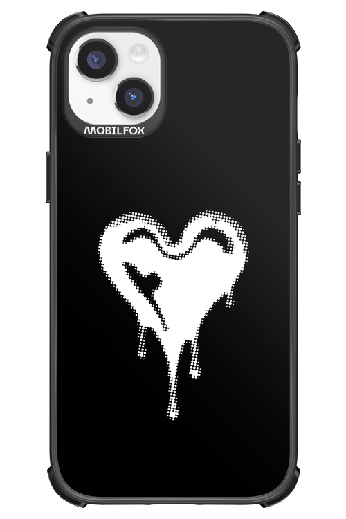 Heart Black - Apple iPhone 14 Plus