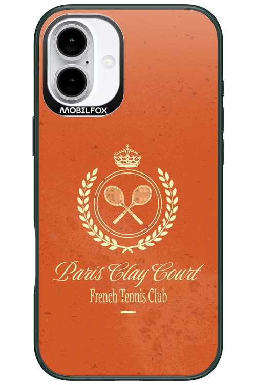 Paris Clay Court Club 2.0 - Apple iPhone 16 Plus