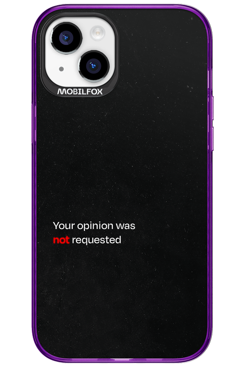 Not Requested 2.0 - Apple iPhone 15 Plus