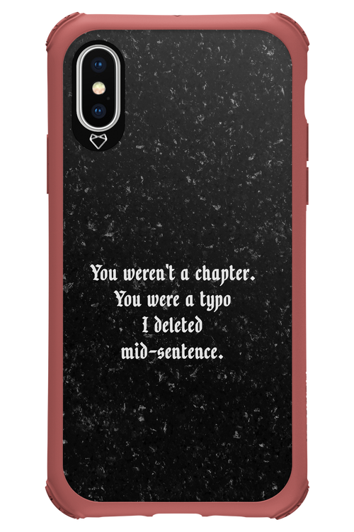 A Typo 2.0 - Apple iPhone X