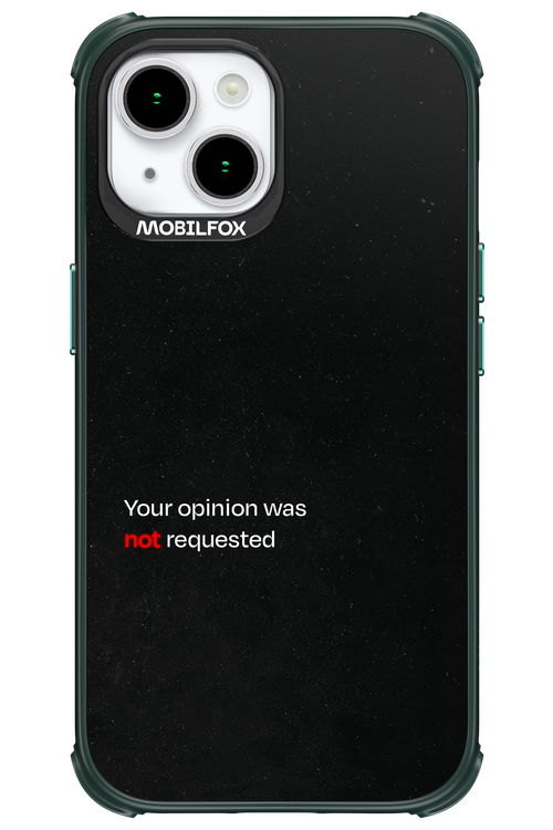 Not Requested 2.0 - Apple iPhone 15