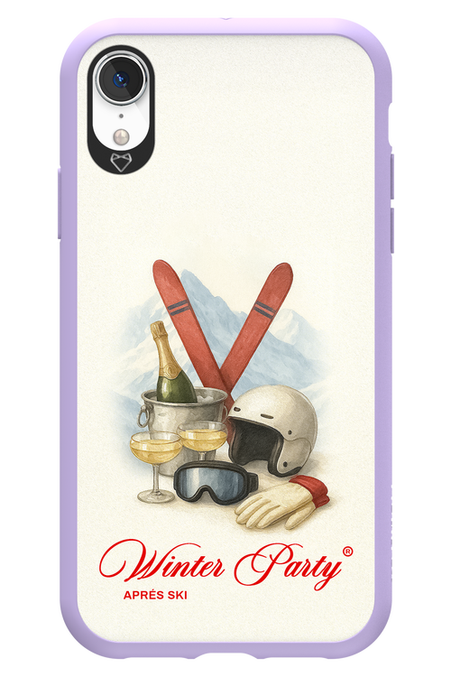 Winter Ski Party - Apple iPhone XR