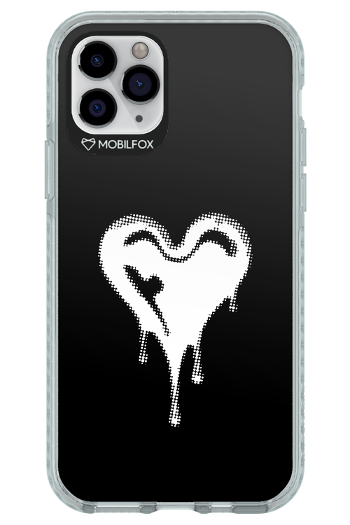 Heart Black - Apple iPhone 11 Pro