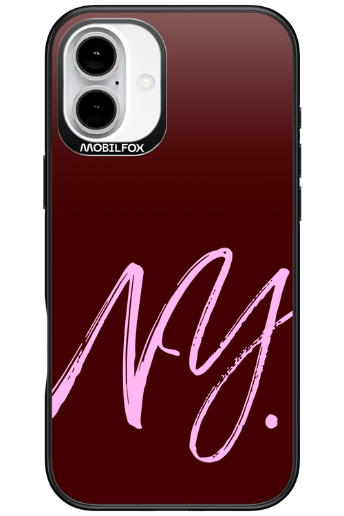(Dark Blush) NY 2.0 - Apple iPhone 16 Plus