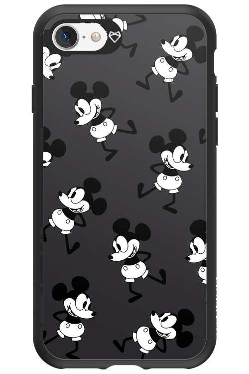 Iconic Mouse (antracite pattern) - Apple iPhone 7