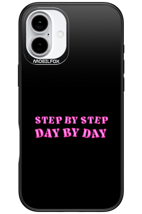 Step by Step Black - Apple iPhone 16 Plus