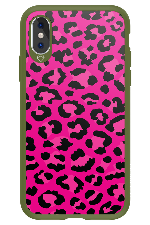 Fuchsia Leopard - Apple iPhone X