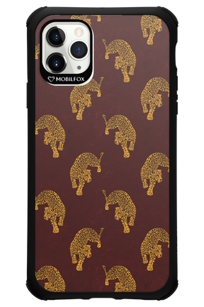 Burgundy Leopard Pattern - Apple iPhone 11 Pro Max