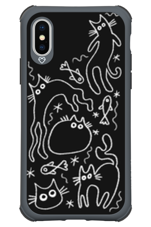 CHALK_CATS - Apple iPhone XS