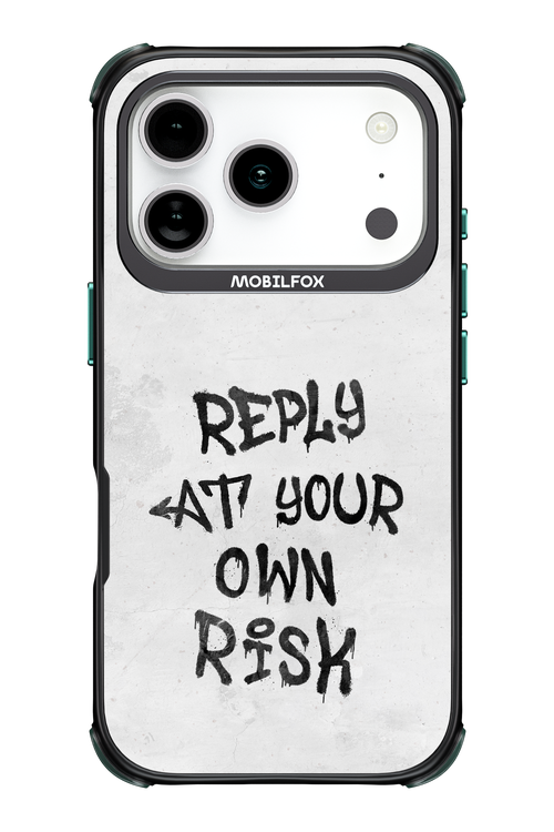 At Your Own Risk 2.0 - Apple iPhone 17 Pro