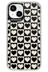 Checkered Heart - Apple iPhone 14