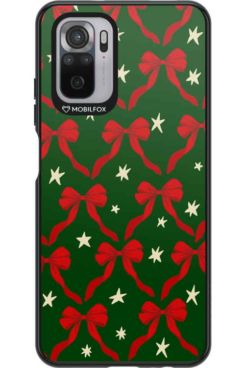 Bow & Stars (Green) - Xiaomi Redmi Note 10