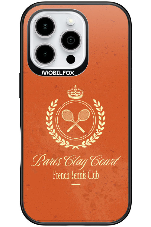Paris Clay Court Club 2.0 - Apple iPhone 16 Pro