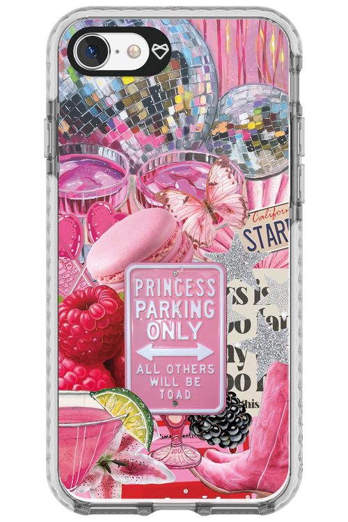PINK PRINCESS - Apple iPhone 8
