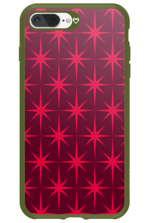 Burgundy Starss - Apple iPhone 7 Plus