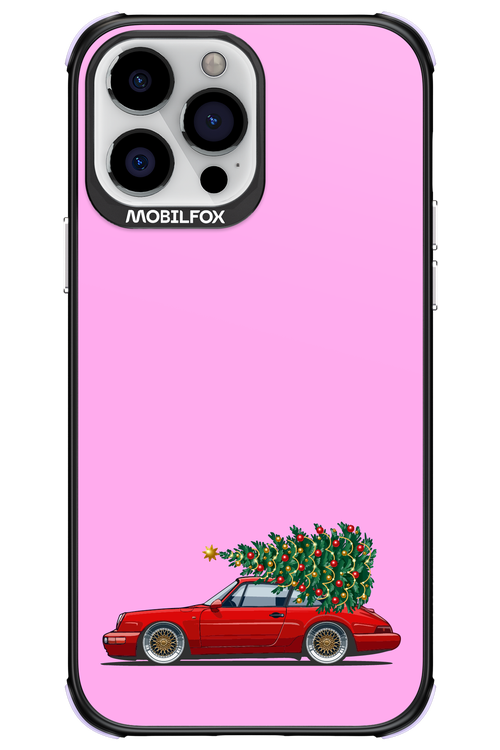 XMAS Car Pink - Apple iPhone 13 Pro Max