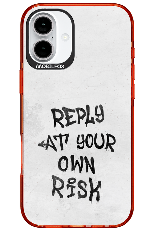 At Your Own Risk 2.0 - Apple iPhone 16 Plus